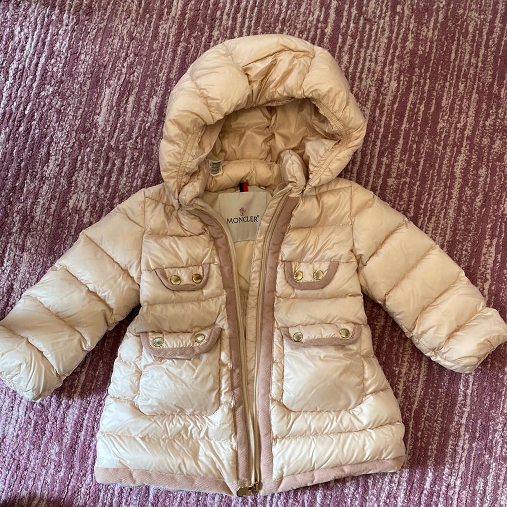 Moncler girls winter jacket